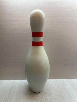 二手保齡球瓶 保齡球瓶 38cm裝飾 收藏 拍戲 玩樂 老物 擺設 保齡球瓶 懷舊