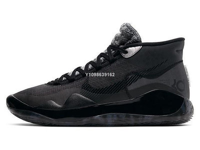 nike zoom kd12 杜蘭特12 黑色 高幫運動籃球鞋 ar4230-001 男女鞋公司級
