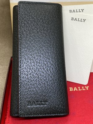 [協益精品當舖]  流當品 全新正品經典BALLY 墨綠色鎖龥匙包男女通用皮夾made in Italy
