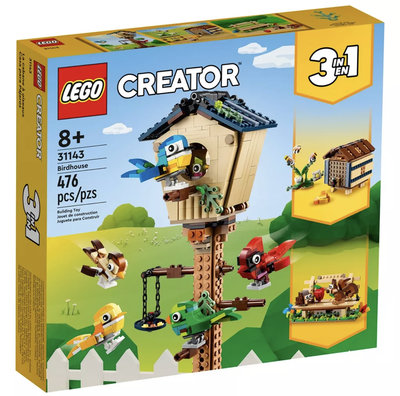樂高LEGO 31143 鳥屋 BirdHouse 正版 樂高三合一 創意百變系列 LEGO Creator