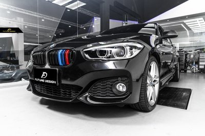 【政銓企業有限公司】BMW F20 小改款 LCI 專用 高品質 雙線 亮黑三色 M款 水箱罩 鼻頭 現貨供應 免費安裝