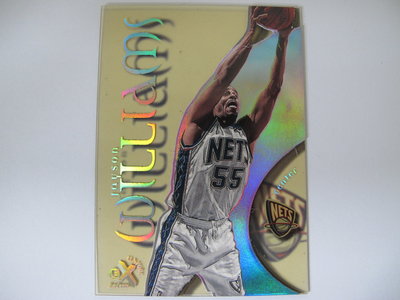 ~ Jayson Williams ~ 傑森·威廉姆斯 1998-1999年EX NBA球星 透明塑膠卡
