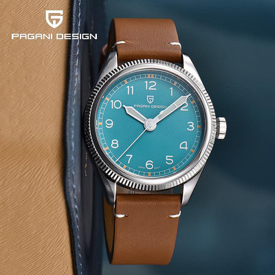 Pagani DESIGN 休閒石英男士手錶日本 VH31 316L 不銹鋼 100M 防水夜光藍寶石玻璃手錶 PD17