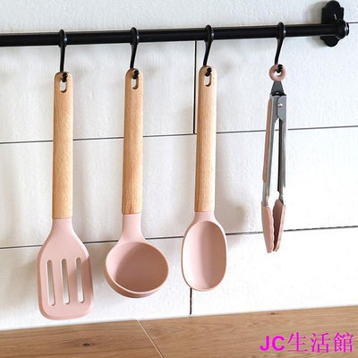 【精選好物】韓國WOODY PINK 料理工具組 4件組 新款上市 乾燥玫瑰 廚房餐具 矽膠餐具 料理用具