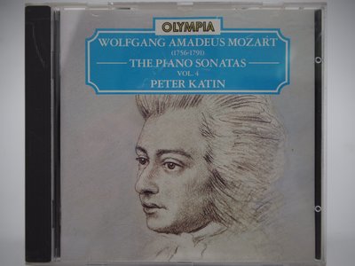 【月界】Mozart：The Piano Sonatas, Vol. 4_Peter Katin_古典樂　〖專輯〗CIR