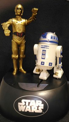 星際大戰 C3PO&amp;R2D2 電動 儲金箱 存錢筒