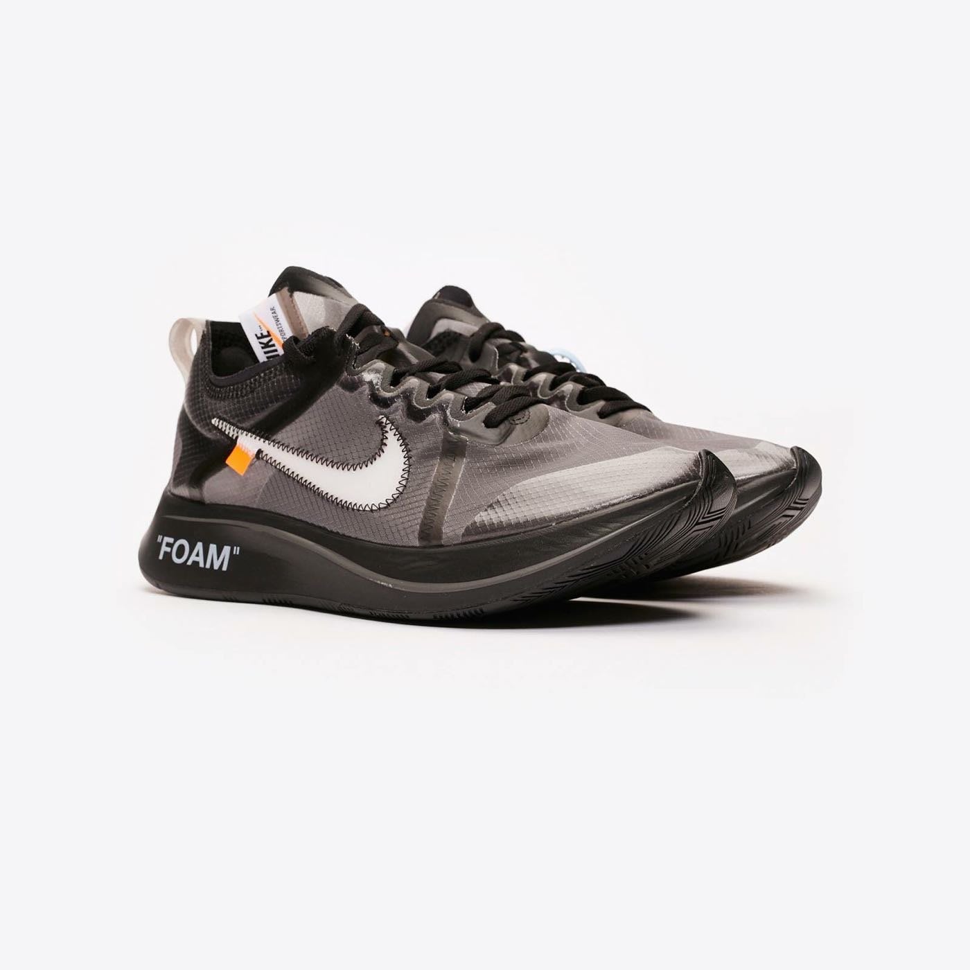 ［售完］Off-White c/o Virgil Abloh x Nike ZOOM FLY SP 半透明編織