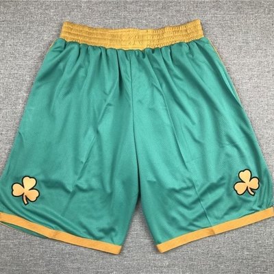 【熱賣精選】 NIKE凱爾特人8號肯巴沃克綠色黑色綠金籃球衣 藍球褲