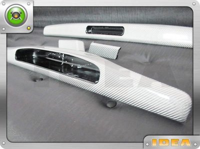 泰山美研社 b1032 PORSCHE 997 TURBO S 內裝迎賓飾板 門邊飾板碳纖維白色CARBON包覆