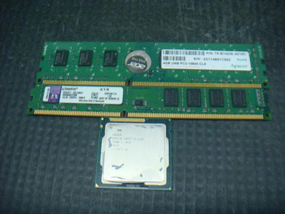 紅螞蟻跳蚤屋 -- (G228) INTEL i5-2400 CPU + DDR3 4GB 記憶體 無測 請看說明【一元起標】
