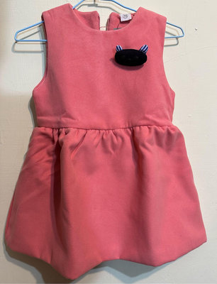 童裝出清「15碼粉色加厚背心連身裙」