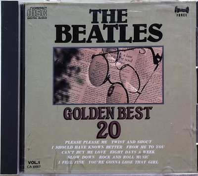 《絕版專賣》The Beatles 披頭四 / Golden Best 20 精選輯 (日本版.無IFPI)
