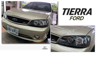 小傑車燈精品-全新 FORD TIERRA LS RS SE XT 05 06 07 08 年 黑框 頭燈 大燈