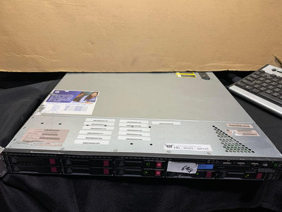 出售HP ProLiant  DL360e Gen8 伺服器主機  只要5000元...    實機拍攝，物品狀況如照片