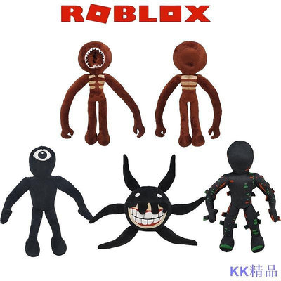 全館免運 Roblox Doors Rainbow Friends 機器人獨眼毛絨玩具軟娃娃聖誕節 可開發票