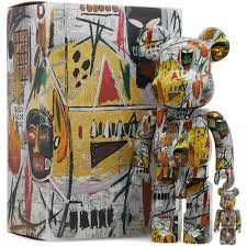 Medicom Bearbrick Jean-Michel Basquiat 400% &amp; 100% 第一代