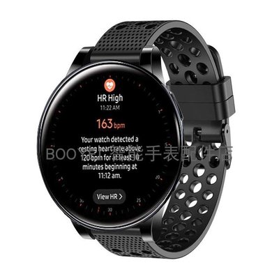 錶帶 手錶配件 保護殼三星Galaxy Watch Active2手表硅膠表帶40/44mm智能手表