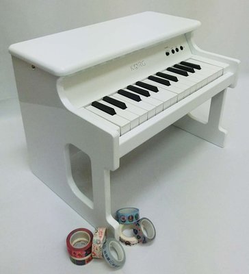 立昇樂器 KORG TinyPiano 白色 迷你電鋼琴 25鍵