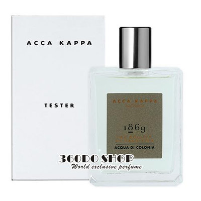 【Acca Kappa】1869 經典個性淡香水 100ML (TESTER-環保盒有蓋)