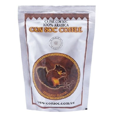 🔥【越南松鼠咖啡】松鼠CON SOC-阿拉比卡咖啡粉 250克🔸保存期限2023/09/05🔸