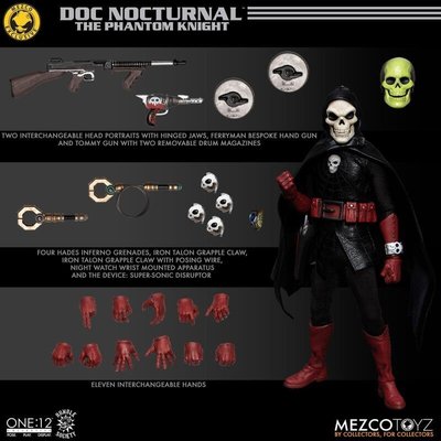 Mezco One:12 collective Rumble Society Doc Nocturnal .