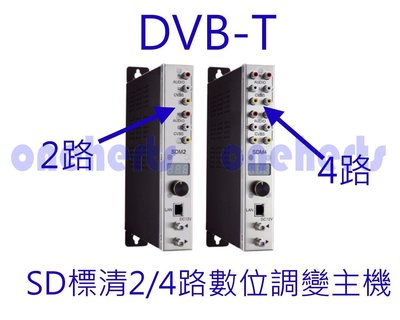 SDT-2 DVB-T 2路調變器 2合一 標準畫質輸出 混波器 頻道產生器 飯店旅館增加頻道 大樓訪客頻道 共同天線