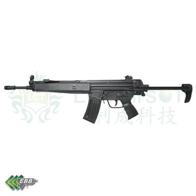 【BCS武器空間】LCT LK-33A3 HK33 EBB 全鋼製 伸縮托 步槍 後座力電動槍-LCTLK33A3E