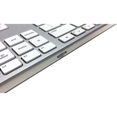 👽加拿大Matias Wired Aluminum Mac usb有線鋁質中文長鍵盤 含數字鍵 強強滾p-