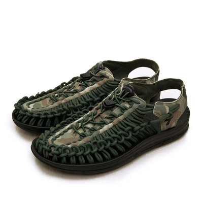 利卡夢鞋園–DIADORA 迪亞多那 水陸兩用彈力編織涼鞋--迷彩綠--71205--男
