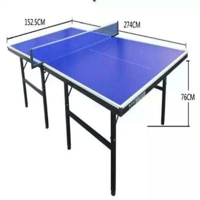 桌球臺 乒乓球桌 桌球桌 比賽標準型乒乓球臺家用 可折疊 標準可移動乒乓球桌 室內二合一