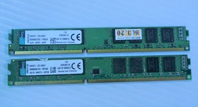 ~ 駿朋電腦 ~ Kingston 金士頓 DDR3 1600 8Gx2 16G 桌上型記憶體 $1200