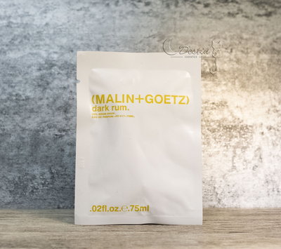 Malin+Goetz 深色朗姆酒 DARK RUM 中性淡香精 0.75ml 沾式 試管香水 全新