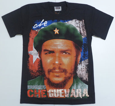 【Mr.17】 古巴英雄切格瓦拉 Che Guevara頭像 進口搖滾T-SHIRT 短袖T恤 滿千免運費(G035)