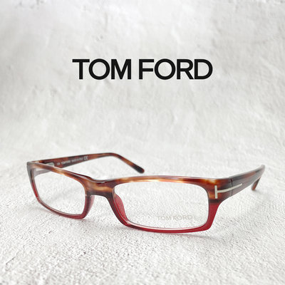 臭皮匠眼鏡【 精品名牌眼鏡Outlet 】 TOM FORD 經典T字Logo酒紅眼鏡 超低特價！