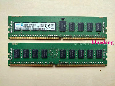 三星 8G 2RX8 PC4-2133P DDR4 ECC REG 記憶體 M393A1G43DB0-CPB