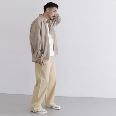 少穿，近全新20SS AURALEE WASHED FINX LIGHT CHINO PANTS 4號| Yahoo