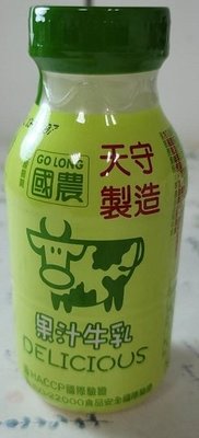 國農果汁牛乳PP瓶215ml(效期:2024/01/01)市價25元特價19元