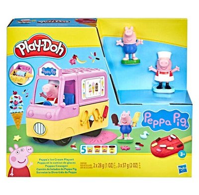 培樂多Play-Doh 佩佩豬冰淇淋車遊戲組_97963 安全無毒 永和小人國玩具店