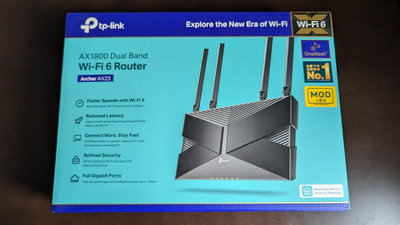 TP-Link Archer AX23 AX1800雙頻Wi-Fi 6路由器 二手極新