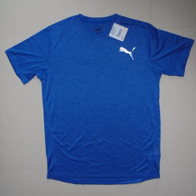全新 Puma 訓練系列麻花短袖T恤 Dry Cell 514555124 藍色 尺寸M