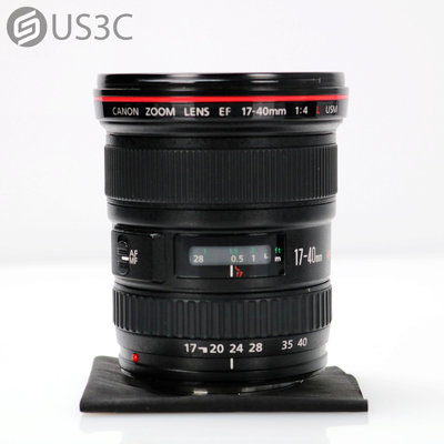 【US3C-桃園春日店】佳能 Canon EF 17-40mm F4 L USM 超廣角變焦鏡頭 恒定光圈  USM 內對焦系統 二手鏡頭