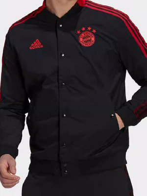 Adidas 阿迪達斯 男子運動足球休閒時尚立領夾克外套 GU6961