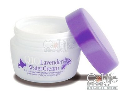 【JAPAN_VIP】日本薰衣草Q10保濕出水霜.水凝霜 Lavender Water Cream 100g.溫泉水配合