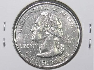 美國紐約州25美分紀念幣