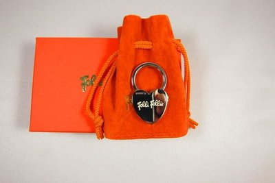 §Betty's日本古董&精品雜貨~Folli Follie心型鑰匙圈~
