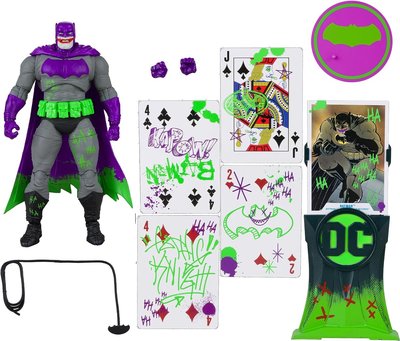 玩具鐵金剛 麥法蘭 DC 7吋 蝙蝠俠 小丑化 黑暗騎士歸來 金標 現貨代理
