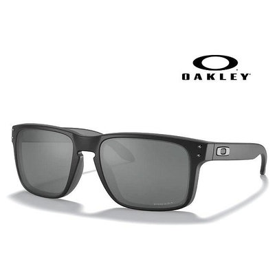 Oakley 奧克利 HOLBROOK 亞洲版 輕量運動太陽眼鏡 OO9244 27 霧黑框水銀鍍膜深灰鏡片 公司貨