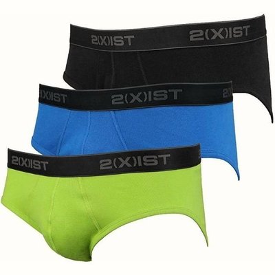 2018 M2xist Essential Briefs 男基本款三角褲 藍 M號 黑藍綠