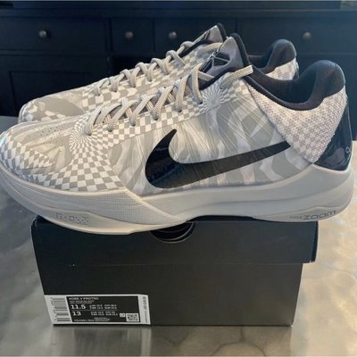Nike Kobe 5 Protro “Zebra” 斑馬 籃球 運動 CD4991 003潮鞋