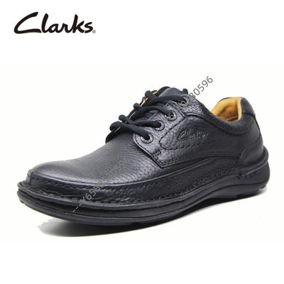 Clarks其樂男鞋春款英倫低幫舒適氣墊王休閑皮鞋Nature Three